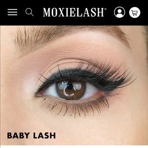 MoxieLash Magnetic Eyelashes, One Pair